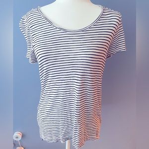 Madewell Stripe Short sleeve shirt